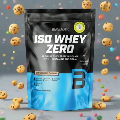 BioTech USA Iso Whey Zero Protein Pulver 454g - Supplement Support