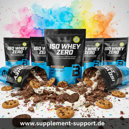 BioTech USA Iso Whey Zero Protein Pulver 454g