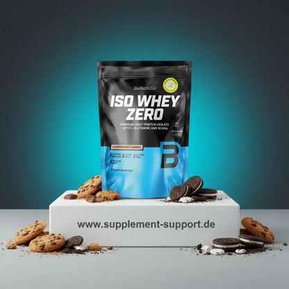BioTech USA Iso Whey Zero Protein Pulver 454g