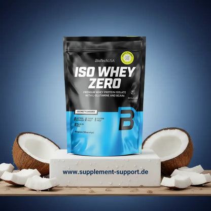BioTech USA Iso Whey Zero Protein Pulver 454g