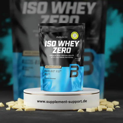 BioTech USA Iso Whey Zero Protein Pulver 454g