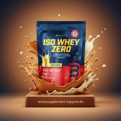 BioTech USA Iso Whey Zero Protein Pulver 454g