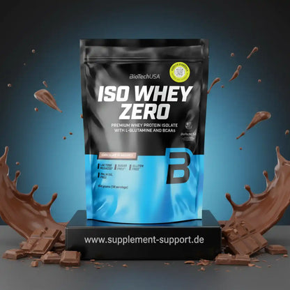 BioTech USA Iso Whey Zero Protein Pulver 454g