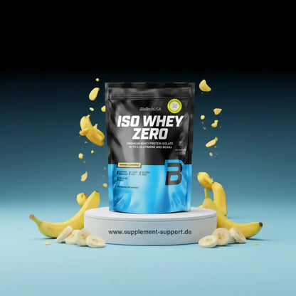 BioTech USA Iso Whey Zero Protein Pulver 454g