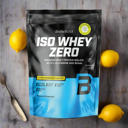 BioTech USA Iso Whey Zero Protein Pulver 454g - Supplement Support
