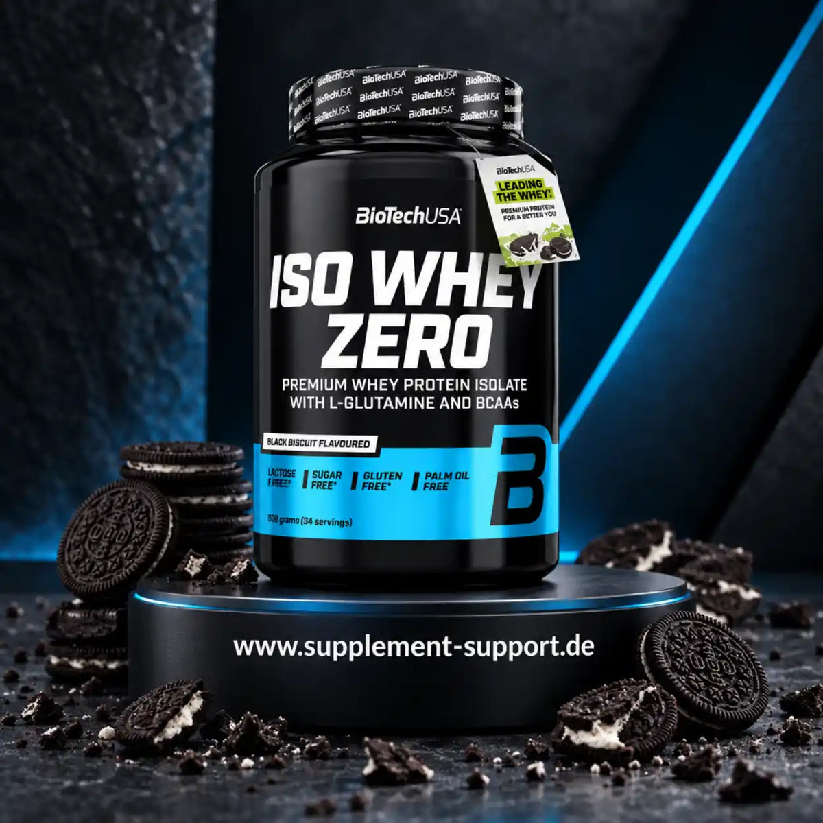 Iso Whey Zero Protein Powder 908g