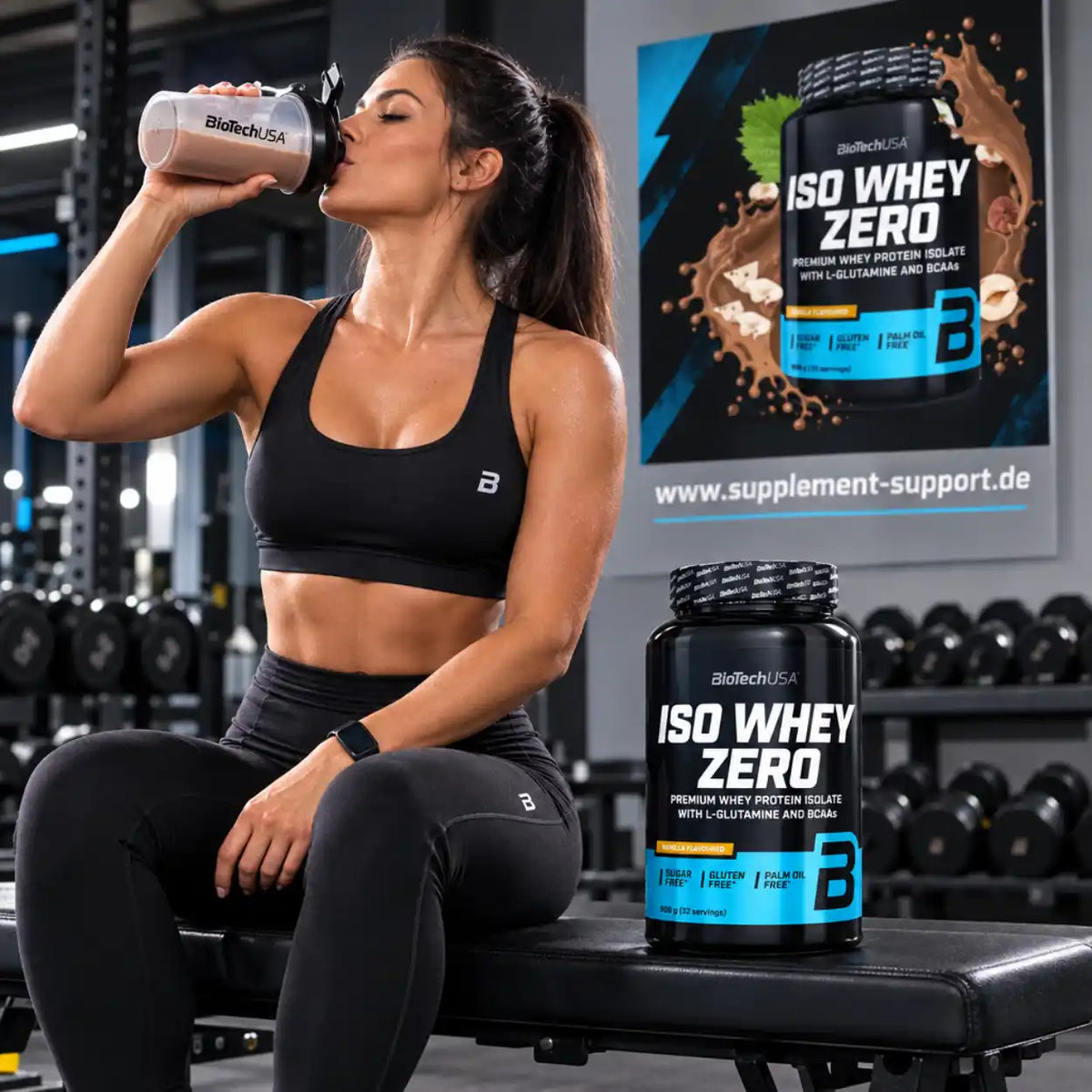 Iso Whey Zero Protein Powder 908g