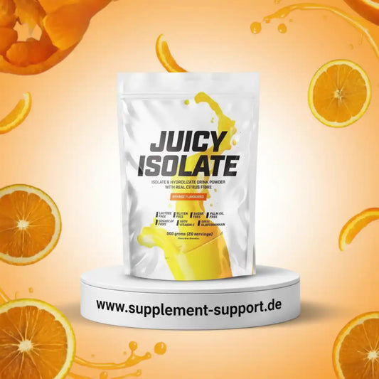 Isolat de protéines juteux BioTech USA - 500 g Orange
