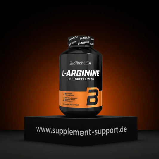 BioTech USA L-Arginine HCL 90 MEGA capsules of 1000 mg