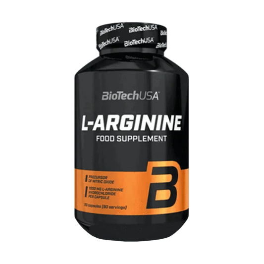 BioTech USA L-Arginine HCL 90 MEGA Kapseln - Supplement Support