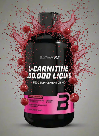 BioTech USA L-Carnitin Liquid 100.000 2x500ml - Supplement Support