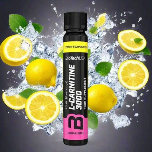 BioTech USA L-Carnitine Shot 3000mg 25ml - Supplement Support
