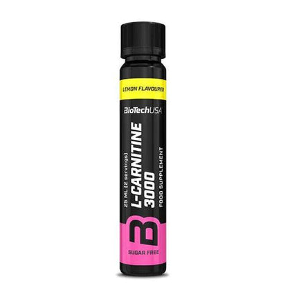 BioTech USA L-Carnitine Shot 3000mg 25ml - Supplement Support