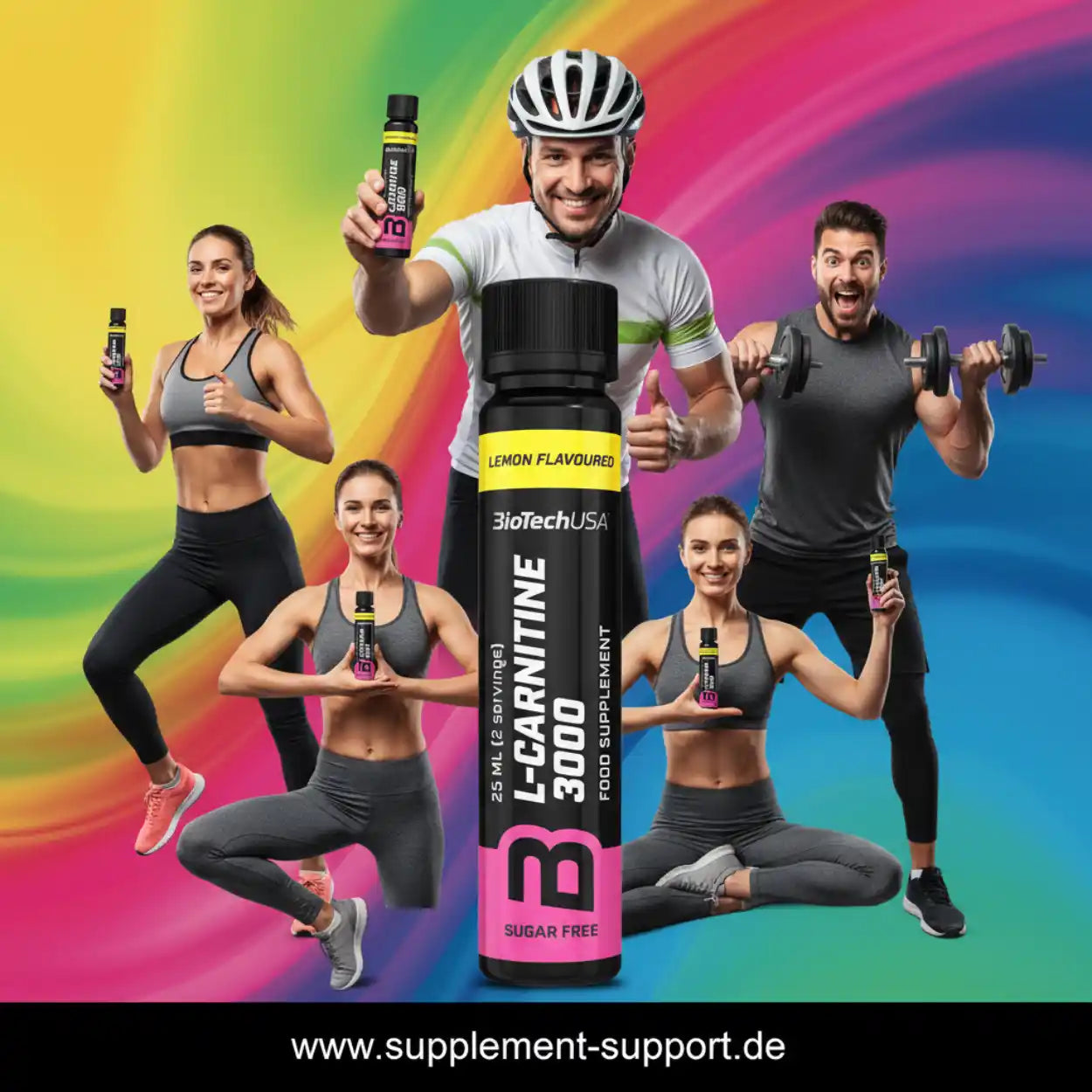 BioTech USA L-Carnitine Shot 3000mg 25ml