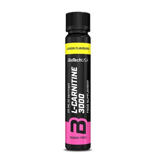 BioTech USA L’Carnitine Shot 3000mg 25ml - Supplement Support