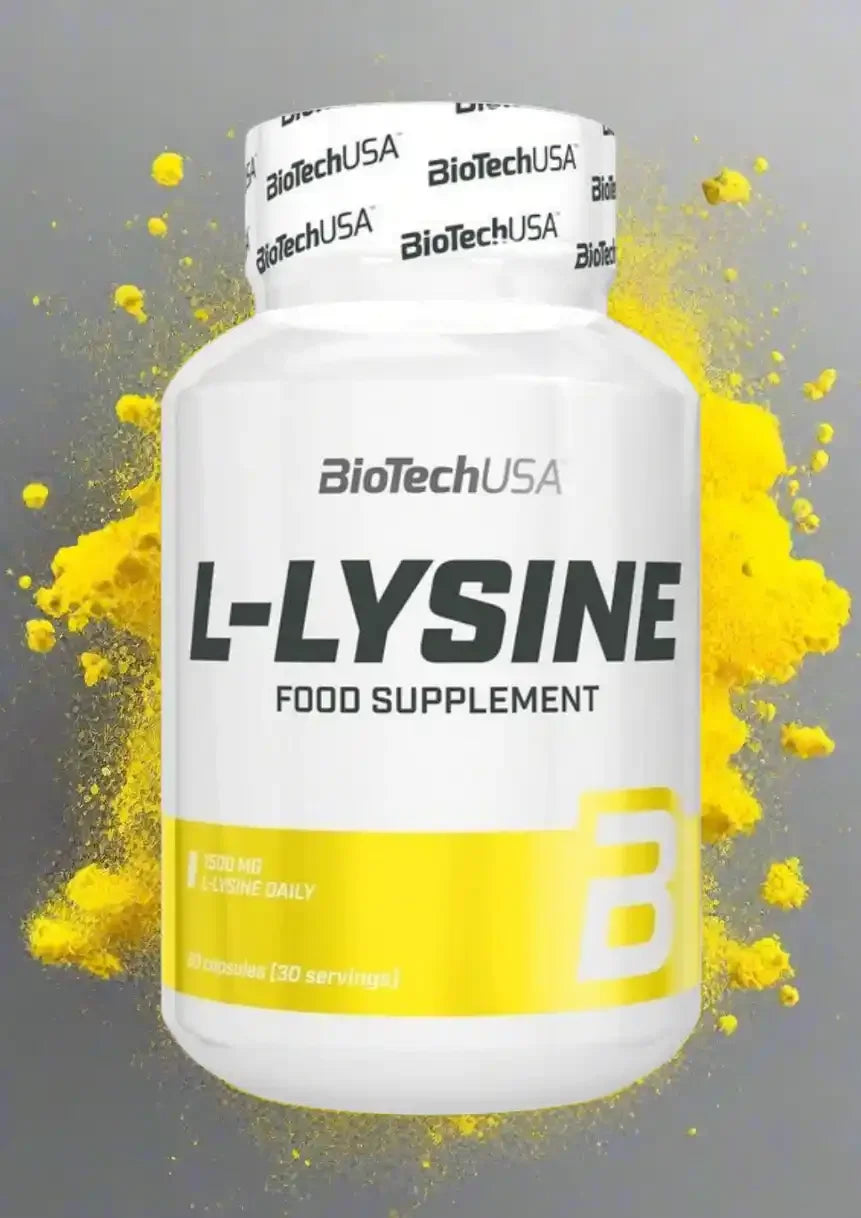 BioTech USA L-Lysine Kapseln 90stk - Supplement Support