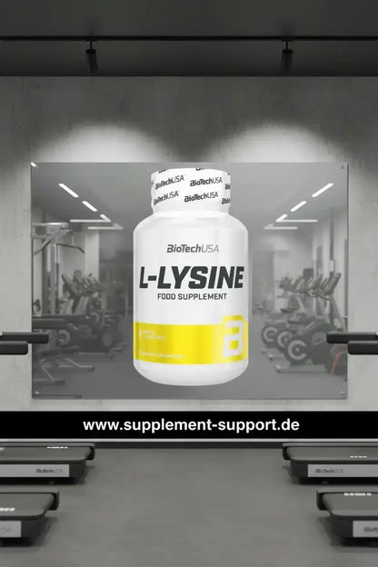 BioTech USA L-Lysine Kapseln 90stk - Supplement Support