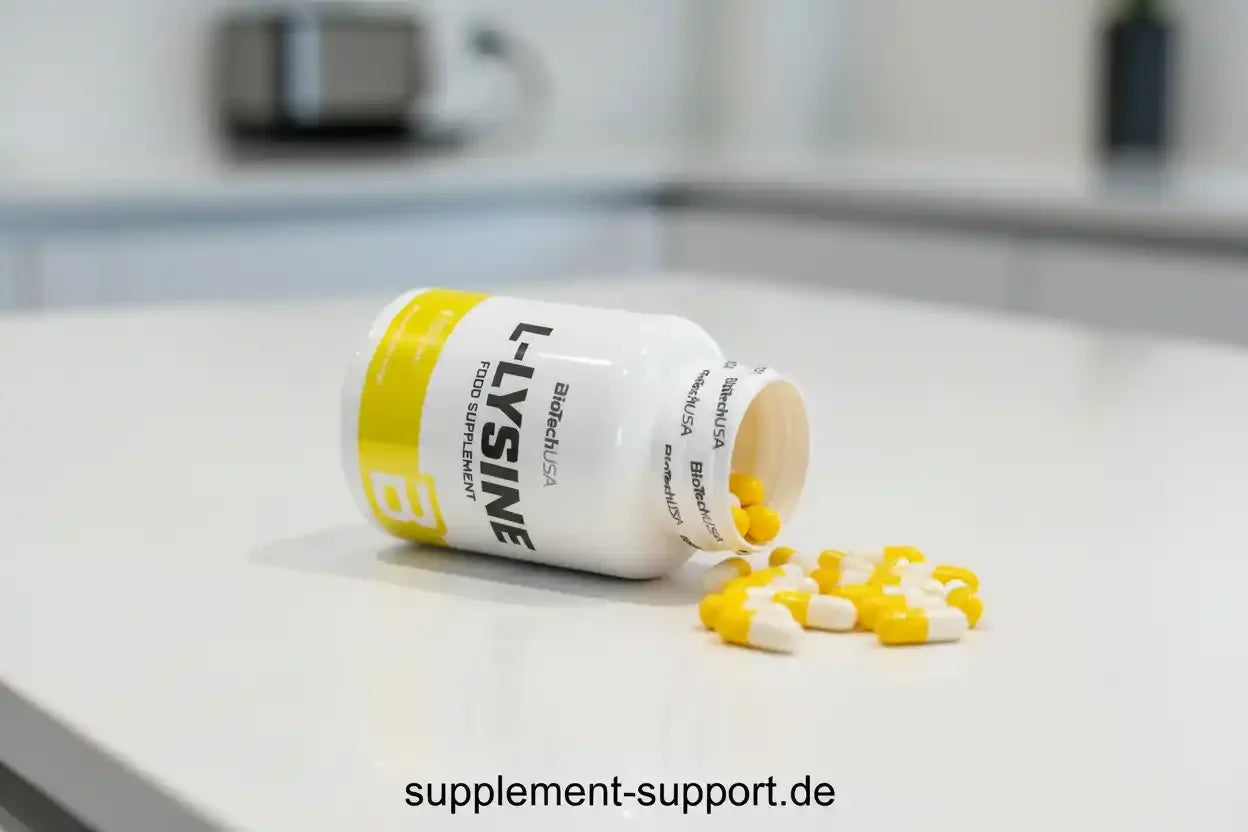 BioTech USA L-Lysine Kapseln 90stk - Supplement Support