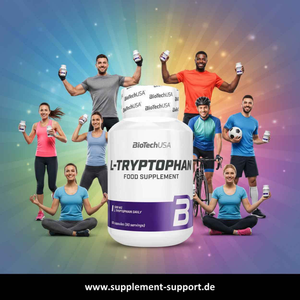 BioTech USA L-Tryptophan 60x500mg