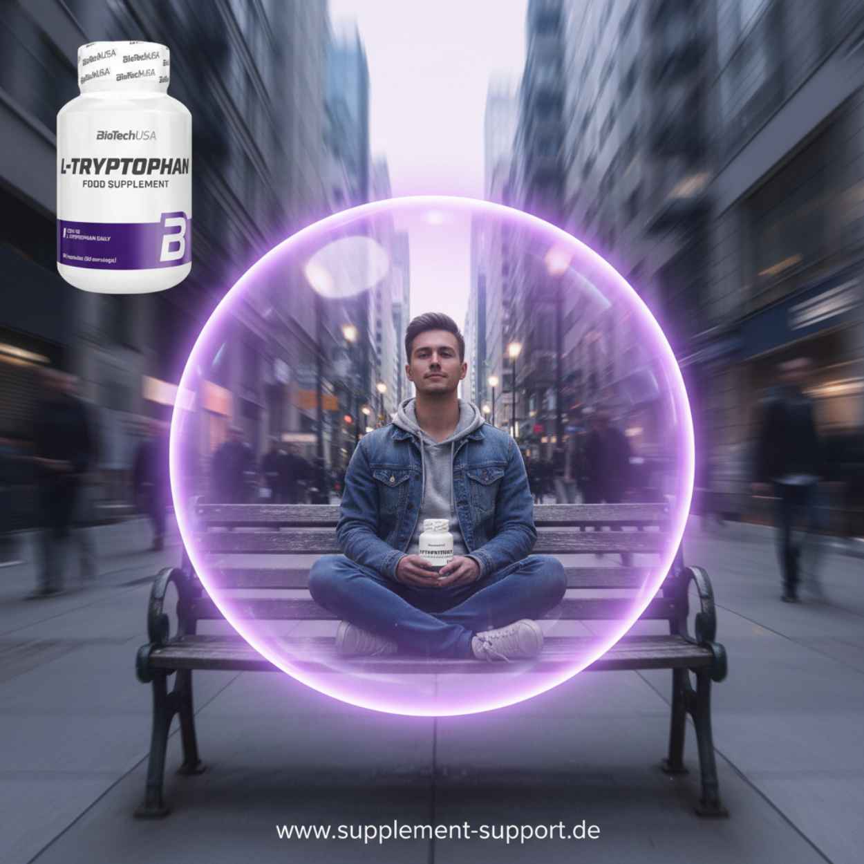 BioTech USA L-Tryptophan 60x500mg