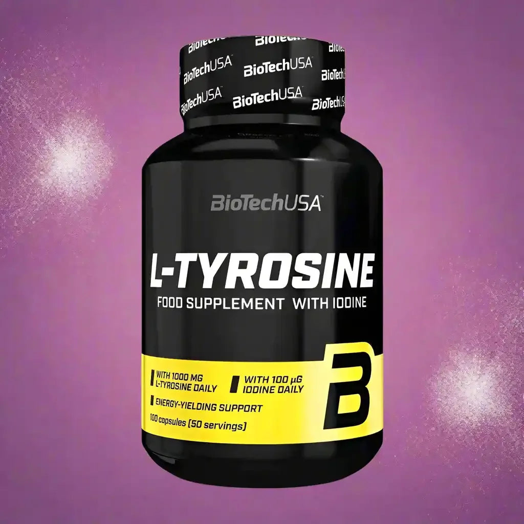 BioTech USA L-Tyrosine 100 Kapseln - Supplement Support