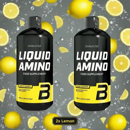 BioTech USA Acides aminés liquides 2 x 1000 ml