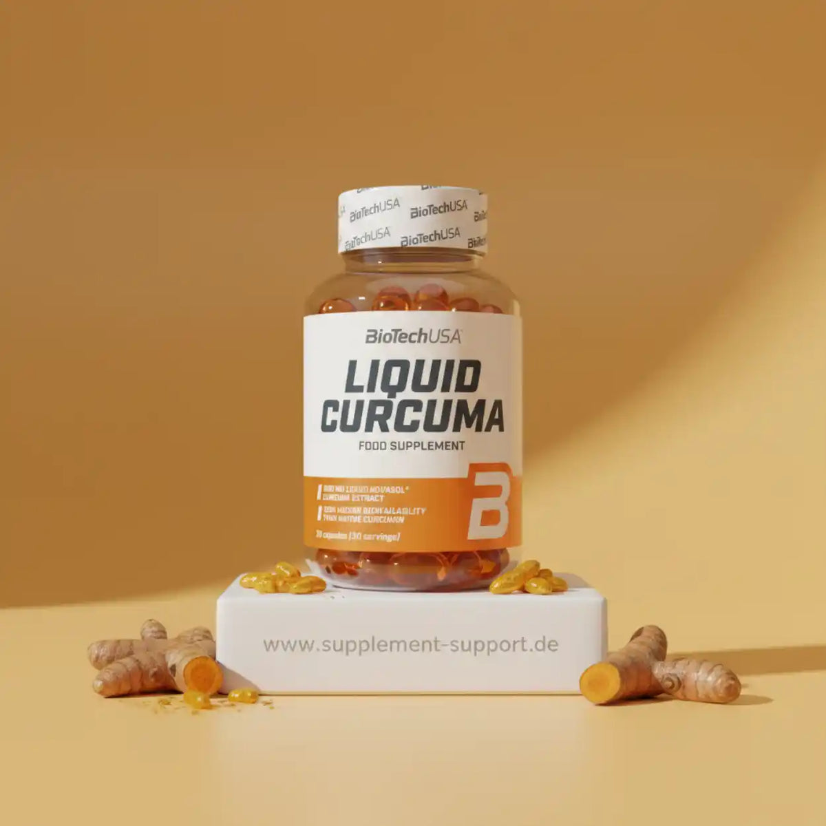 Curcuma liquide BioTech USA 30 capsules