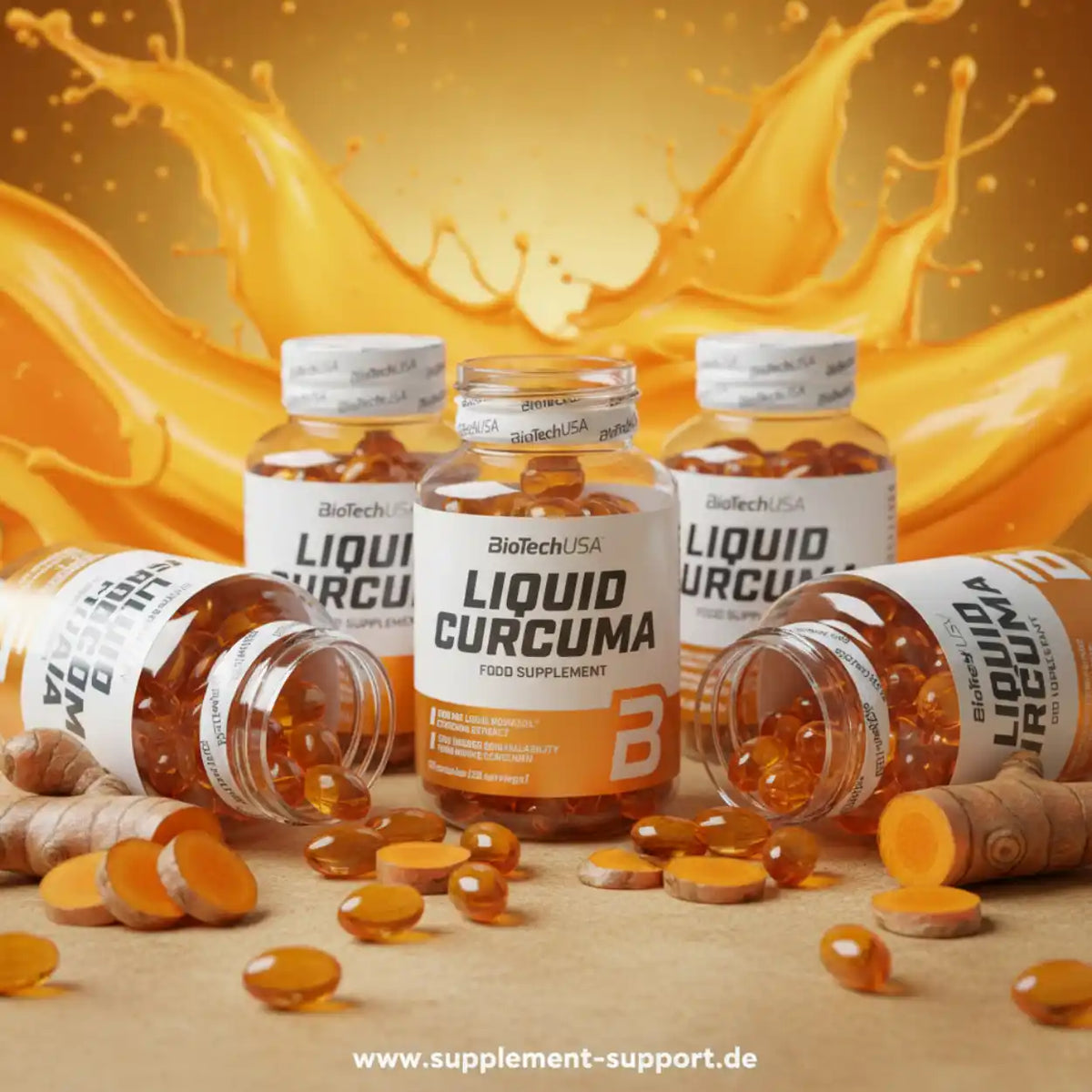 Curcuma liquide BioTech USA 30 capsules