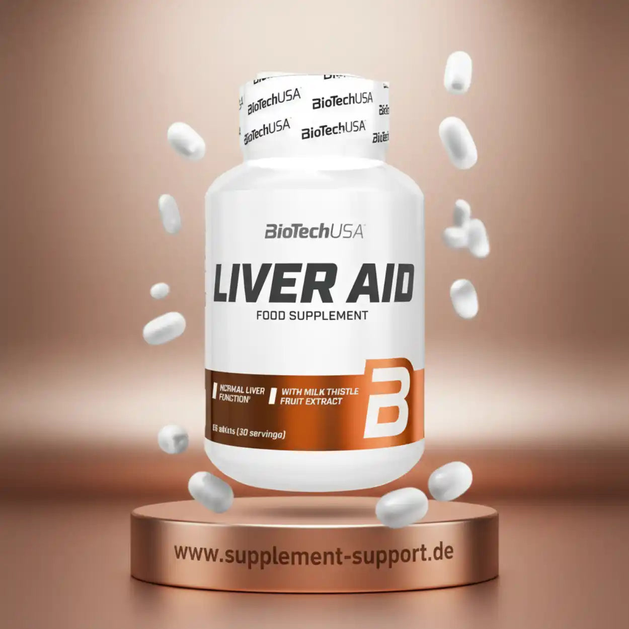 BioTech USA Liver Aid Soutien du foie 60 comprimés.