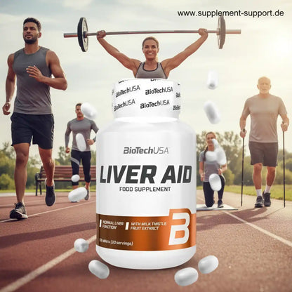 BioTech USA Liver Aid Soutien du foie 60 comprimés.