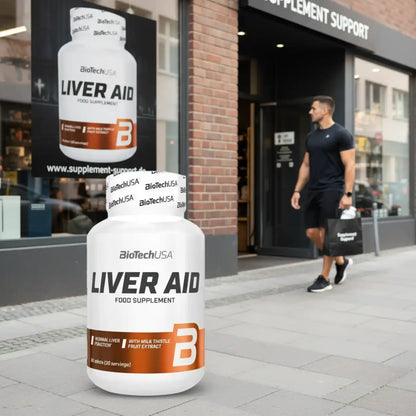 BioTech USA Liver Aid Soutien du foie 60 comprimés.