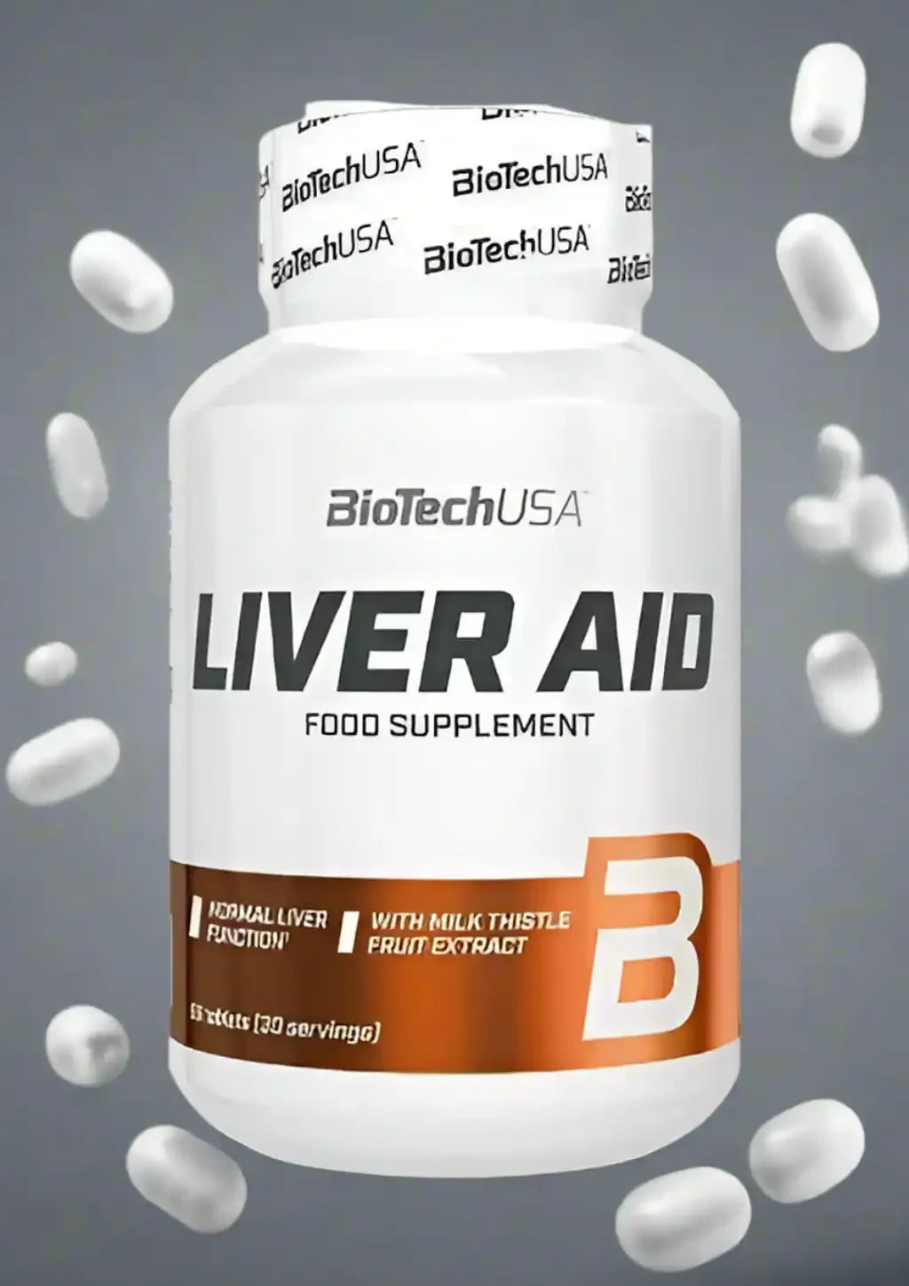 BioTech USA Liver Aid Leber Support 60Tab. - Supplement Support