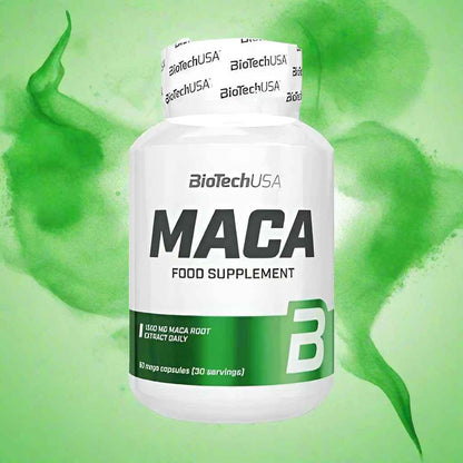 BioTech USA Maca 60 Mega Caps - Supplement Support