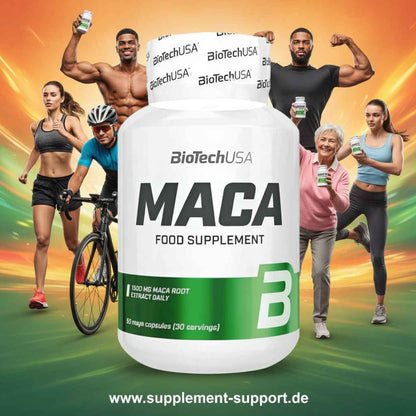 BioTech USA Maca 60 méga-capsules