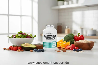 BioTech USA Magnesium + Chelate 60 Kapseln - Supplement Support