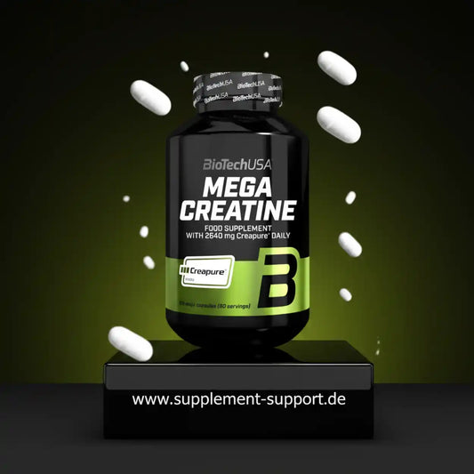 Biotech USA Mega Creatine  120 Megakapseln