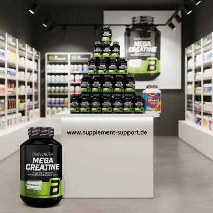 Biotech USA Mega Creatine  120 Megakapseln