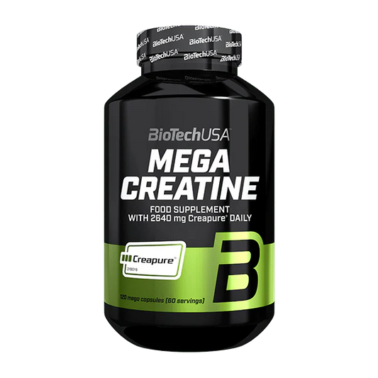 Biotech USA Mega Creatine 120 Megakapseln - Supplement Support