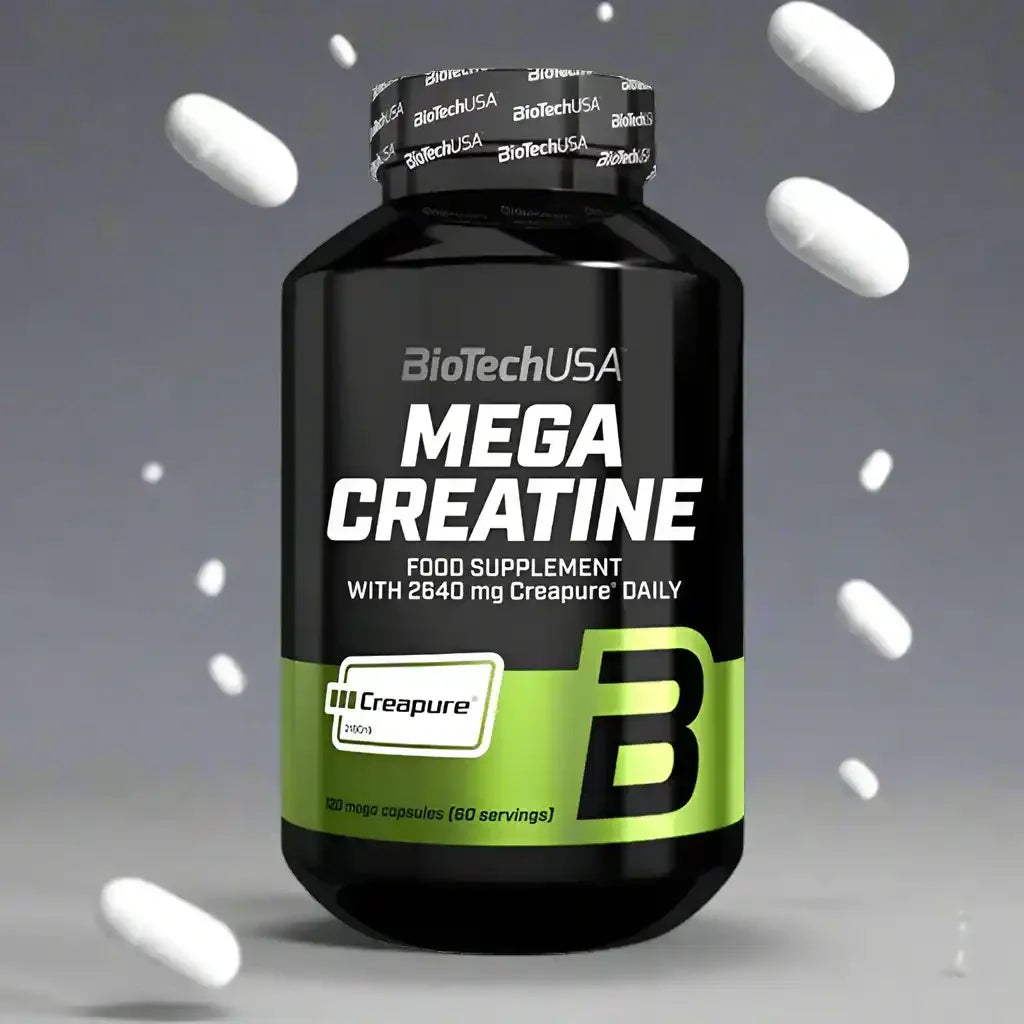Biotech USA Mega Creatine 120 Megakapseln - Supplement Support