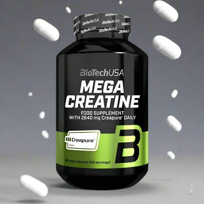 Biotech USA Mega Creatine 120 Megakapseln - Supplement Support