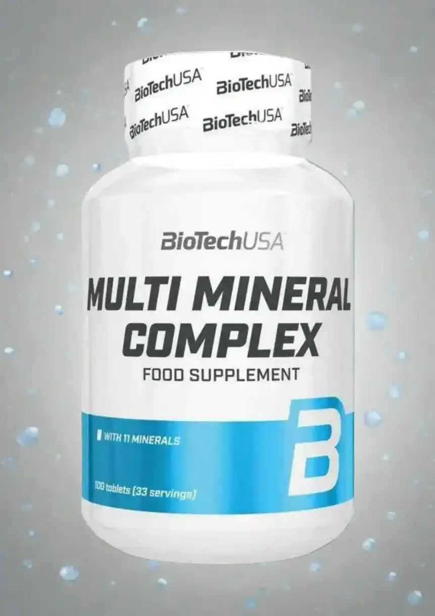 Biotech USA Multi Mineral Complex mit 11 Mineralien - Supplement Support