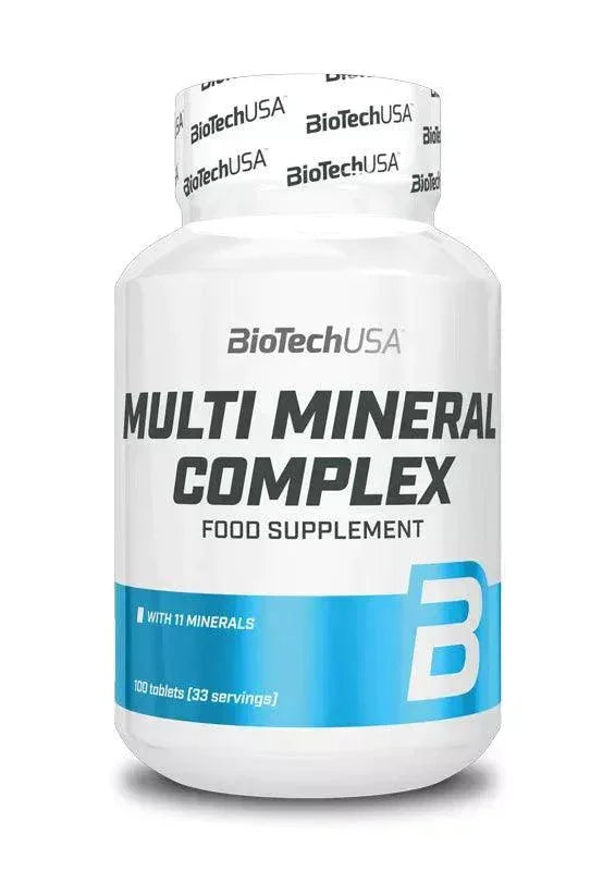 Biotech USA Multi Mineral Complex mit 11 Mineralien - Supplement Support