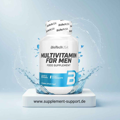 Multivitamines BioTech USA pour hommes - 60 gélules