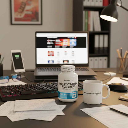 Multivitamines BioTech USA pour hommes - 60 gélules