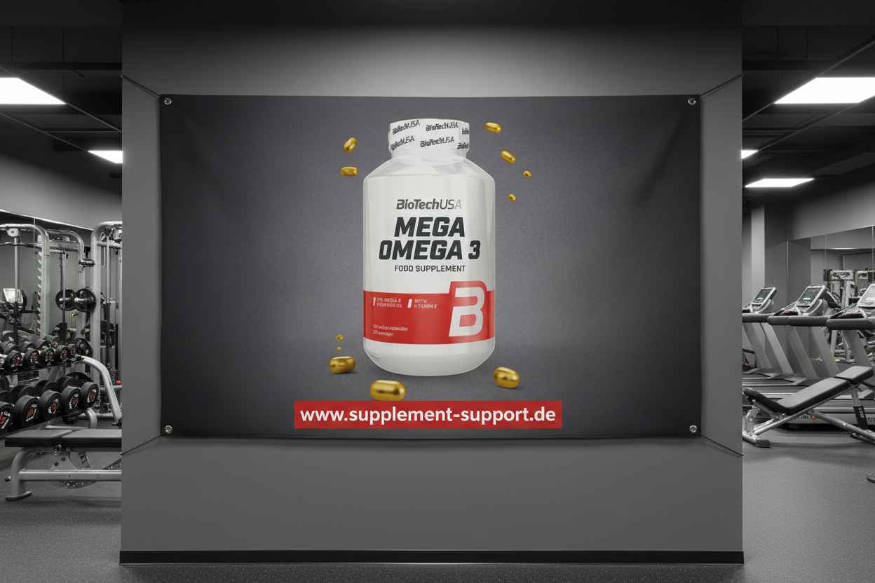 BioTech USA Omega 3 180x500mg
