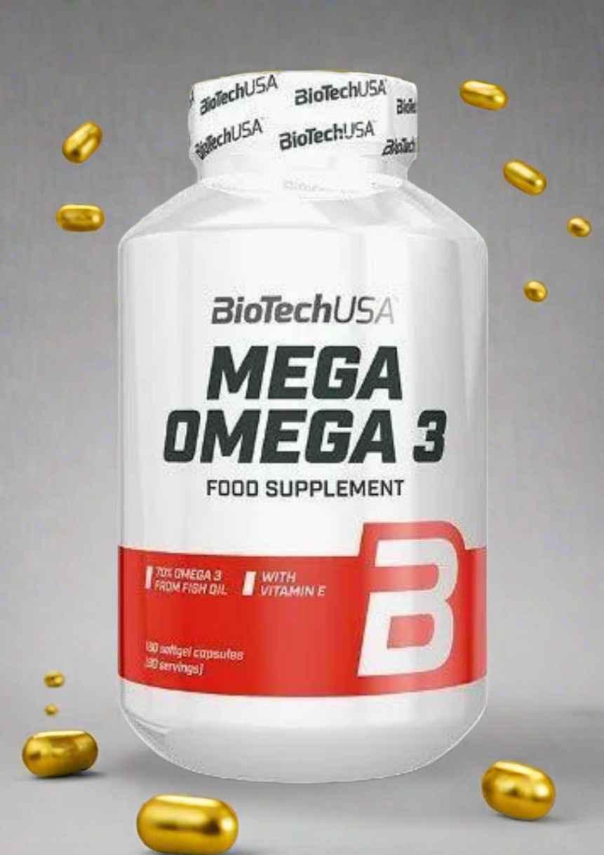 BioTech USA Omega 3 180x500mg - Supplement Support