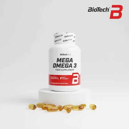 BioTech USA Omega 3 90x500mg - Supplement Support