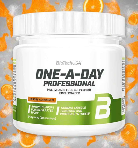 BioTech USA One a Day Professional Multivitamin - 240g - Supplement Support