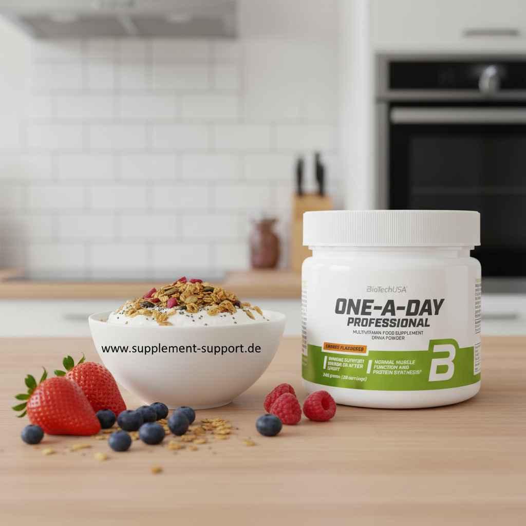 BioTech USA One a Day Professional Multivitamin - 240g - Supplement Support