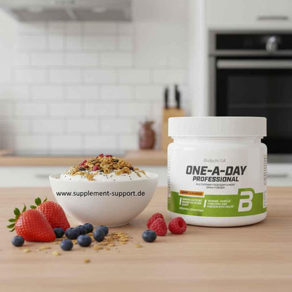 BioTech USA One a Day Professional Multivitamin - 240g - Supplement Support